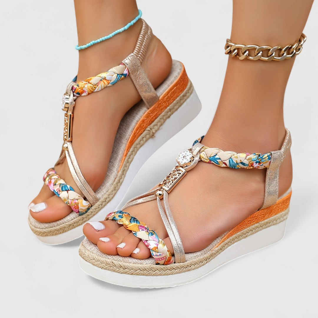Sandali con tacco da donna comfort - Eleganti e stabili