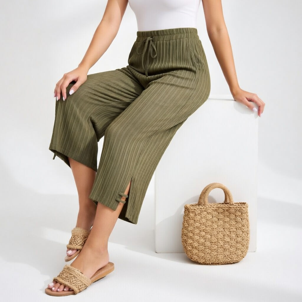 Laureline - Pantaloni fluidi eleganti e confortevoli estivi