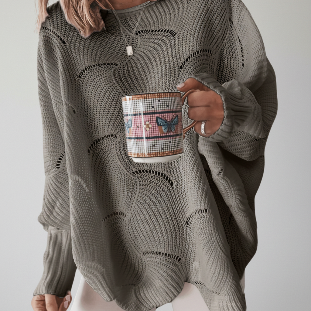 Pull asymétrique femme - Moderne et confortable