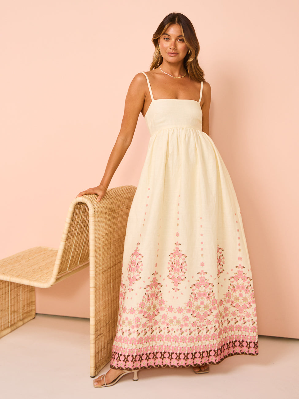 Abito lungo floreale da donna - Leggero ed estivo