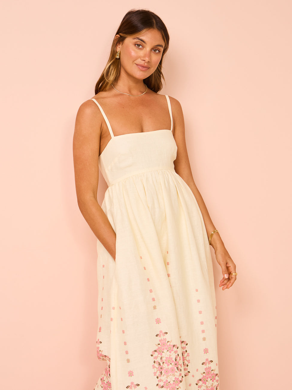 Abito lungo floreale da donna - Leggero ed estivo