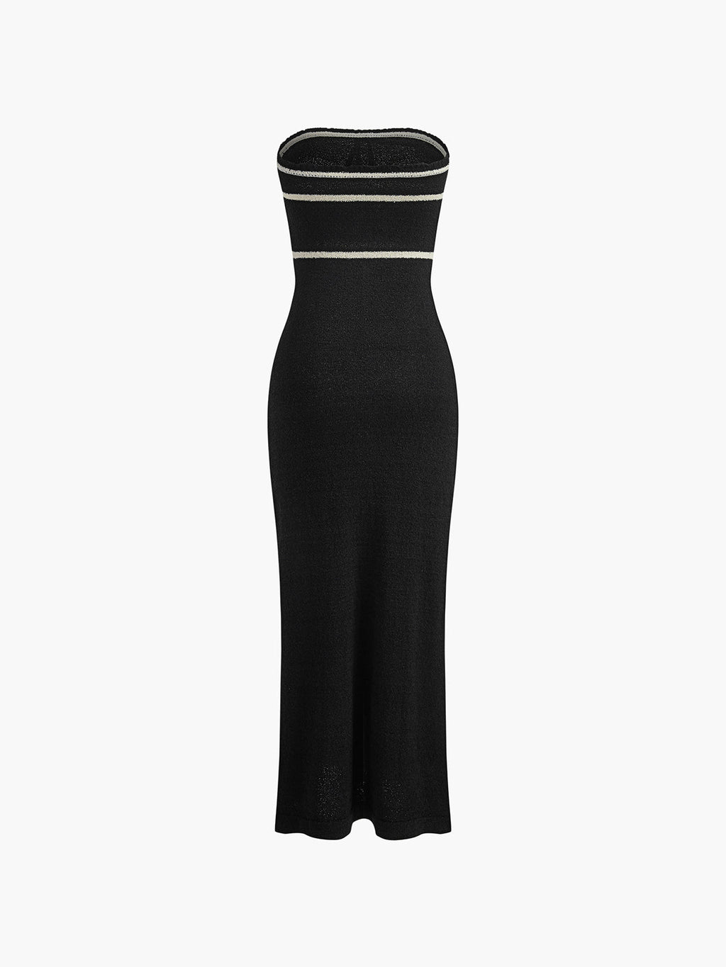 Elegante abito tubino in bouclé da donna – Abito midi chic