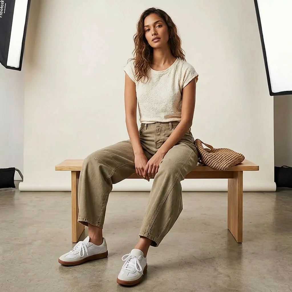 Jeans baggy donna a vestibilita ampia - Casual e di tendenza