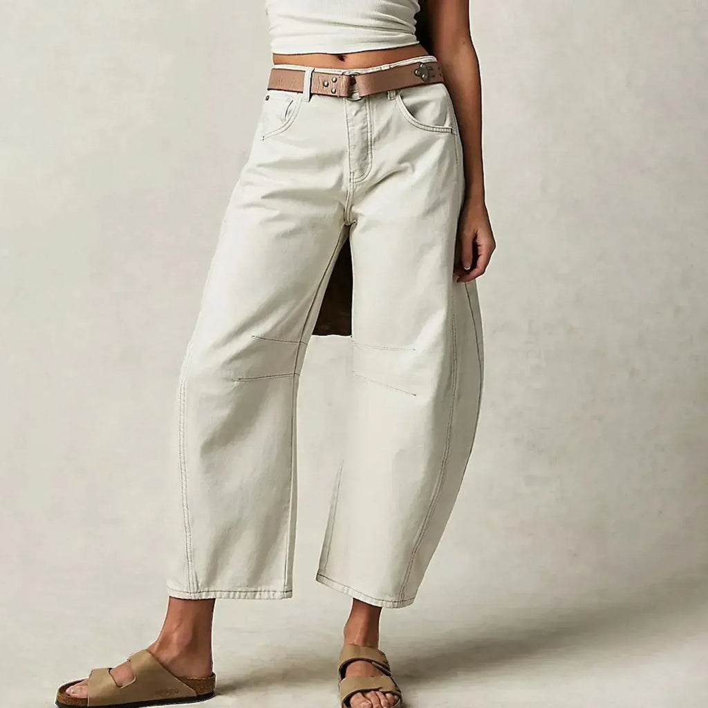 Jeans baggy donna a vestibilita ampia - Casual e di tendenza