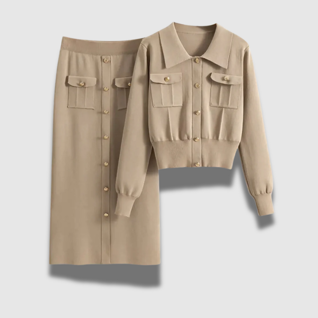 Donna Moda Confortevole Casual Chic Due Pezzi Set