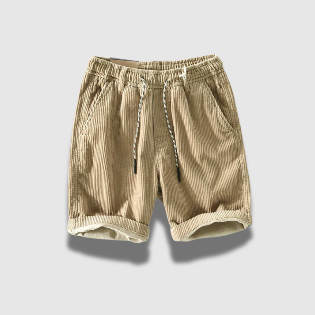 Pantaloncini da uomo in velluto a coste Premium, morbidi e traspiranti