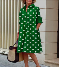 Verde con punti