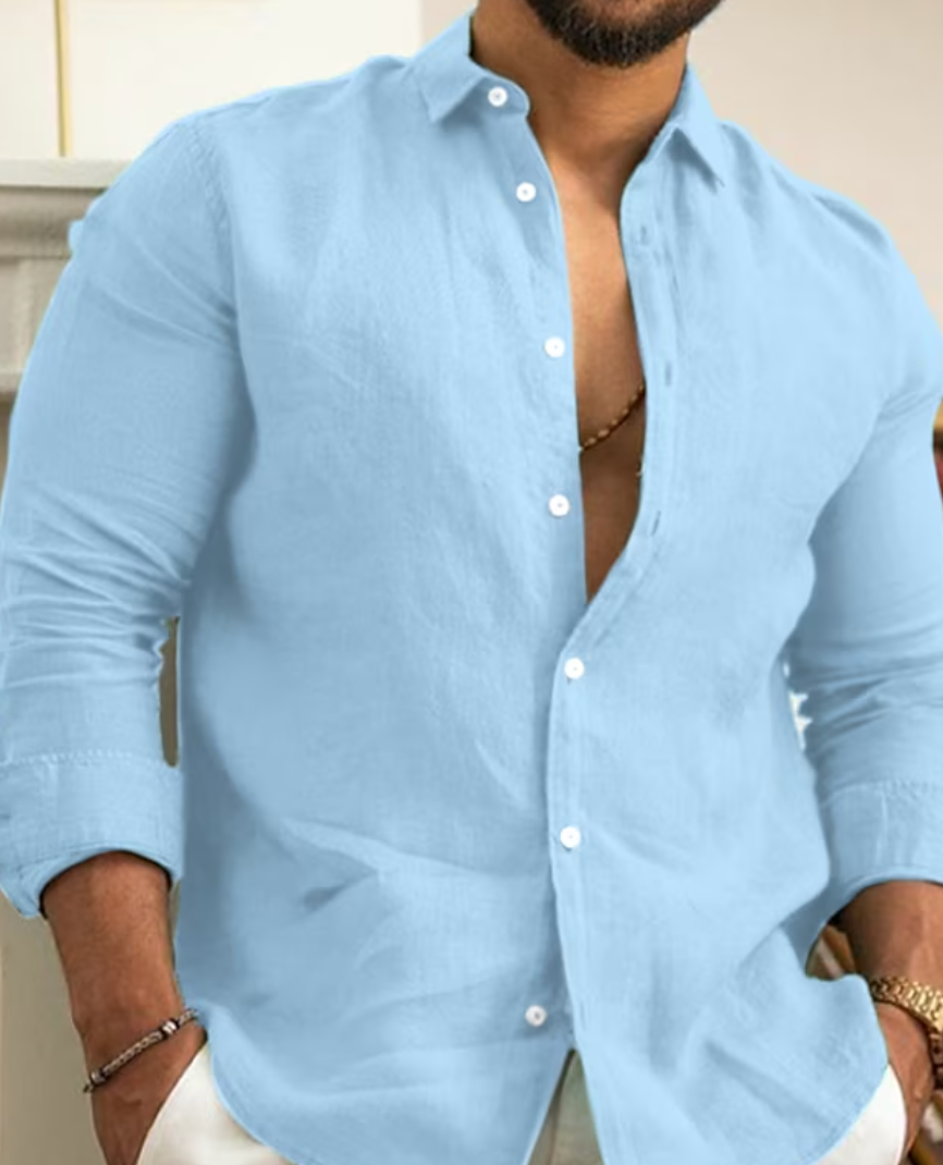 Camicia leggera e comoda da uomo