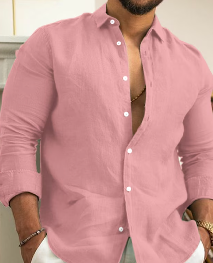 Camicia leggera e comoda da uomo