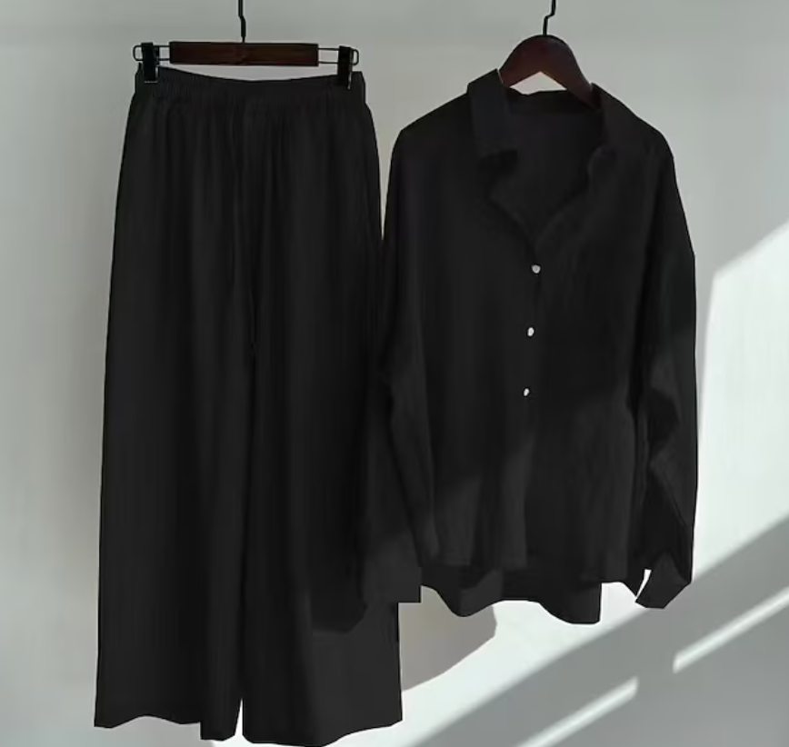 Completo due pezzi da donna - Top e pantaloni