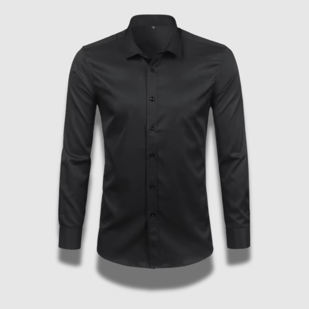 Camicia formale elasticizzata da uomo senza rughe Premium