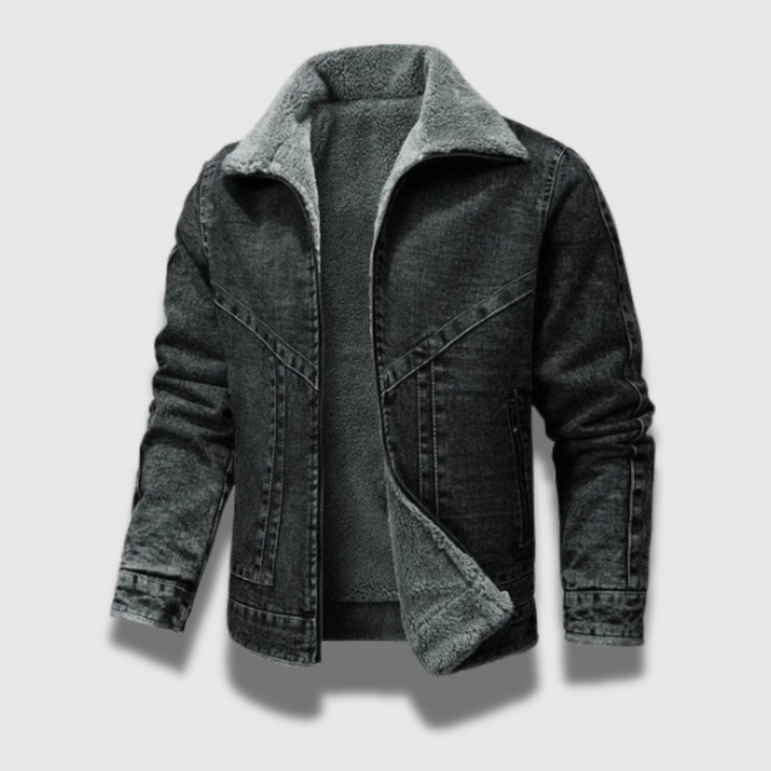 Giacca in denim da uomo premium e resistente