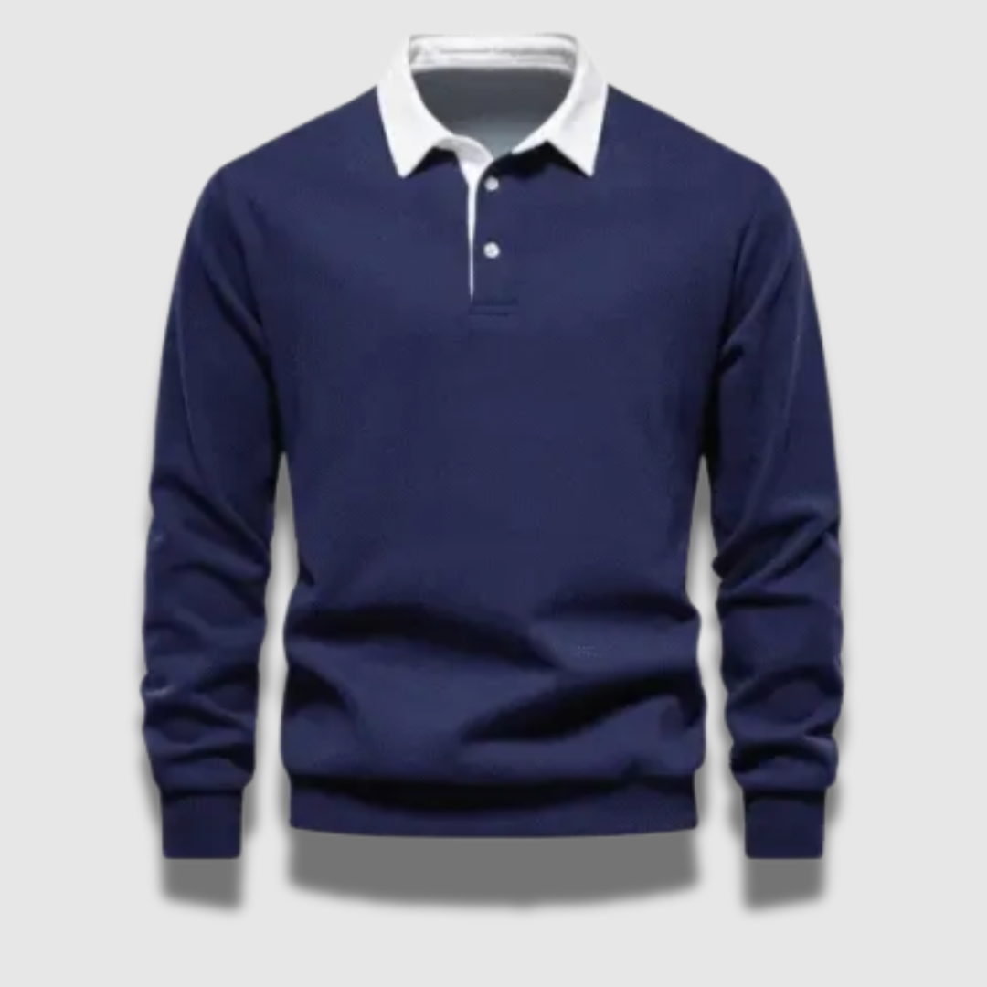 Maglione a maglia da uomo traspirante e casual