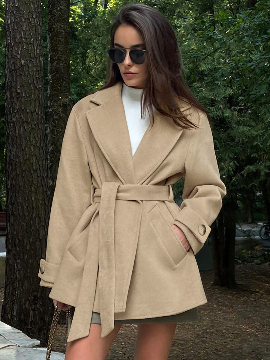 Trench pour femme avec cordon de serrage - Élégant et léger