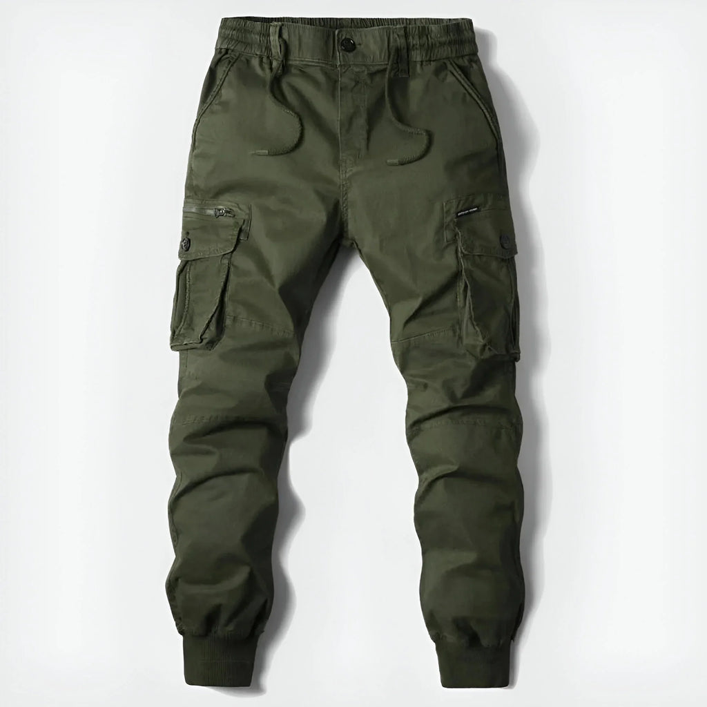 Pantaloni cargo in cotone da uomo