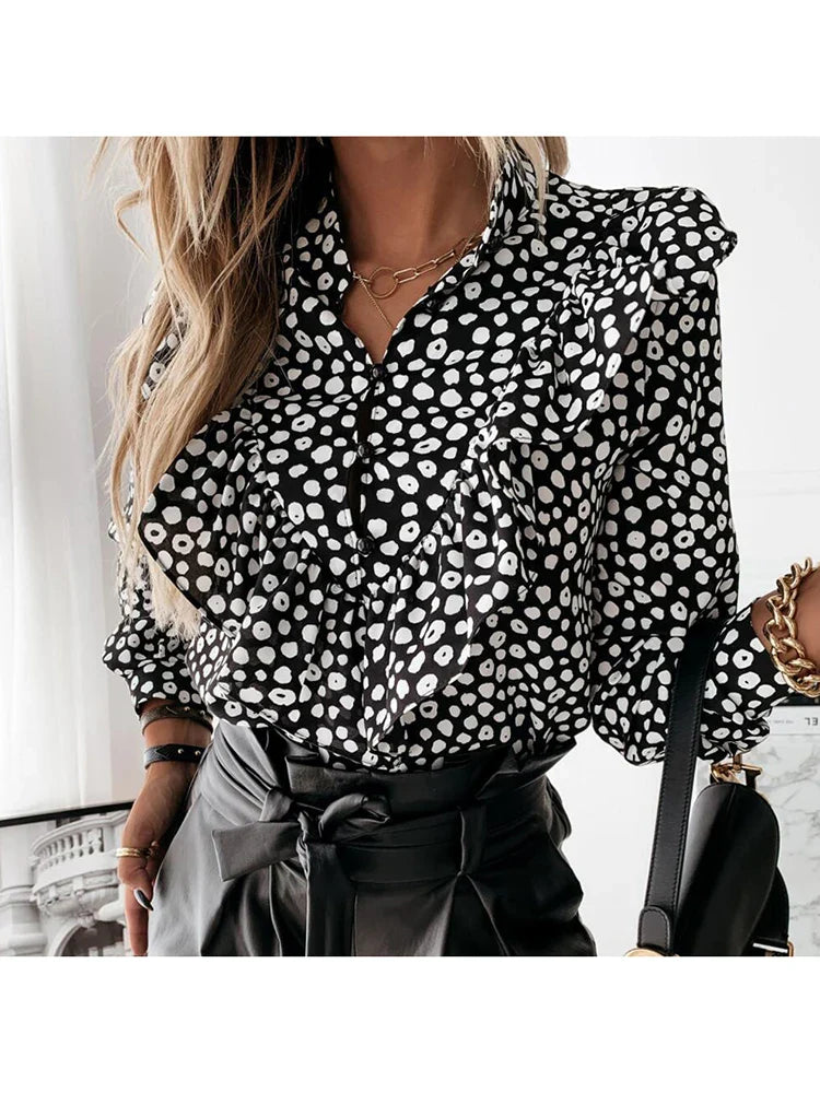 Blusa Elegante Donna Yori Fashion – Stile Leggero in Poliestere