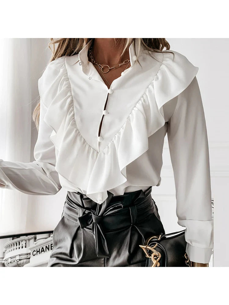 Blusa Elegante Donna Yori Fashion – Stile Leggero in Poliestere