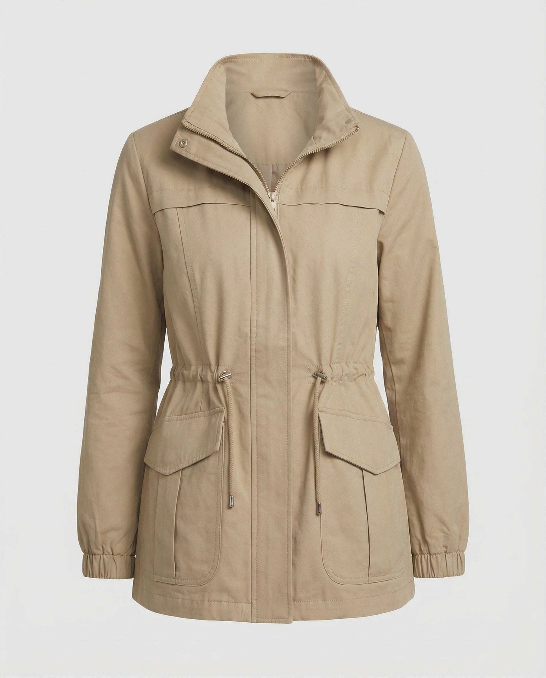 Giacca utility da donna con vita regolabile - Casual chic e pratica