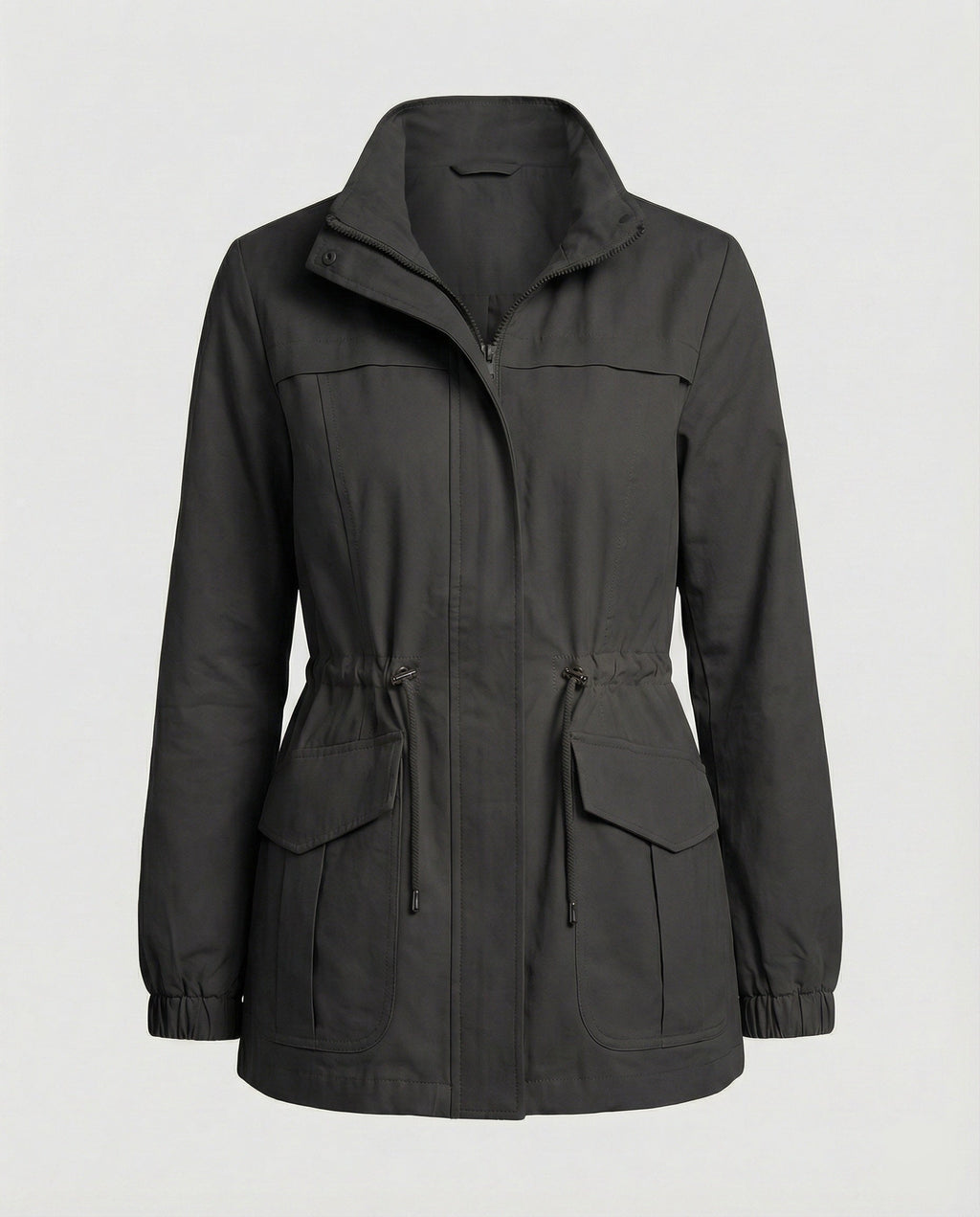 Giacca utility da donna con vita regolabile - Casual chic e pratica