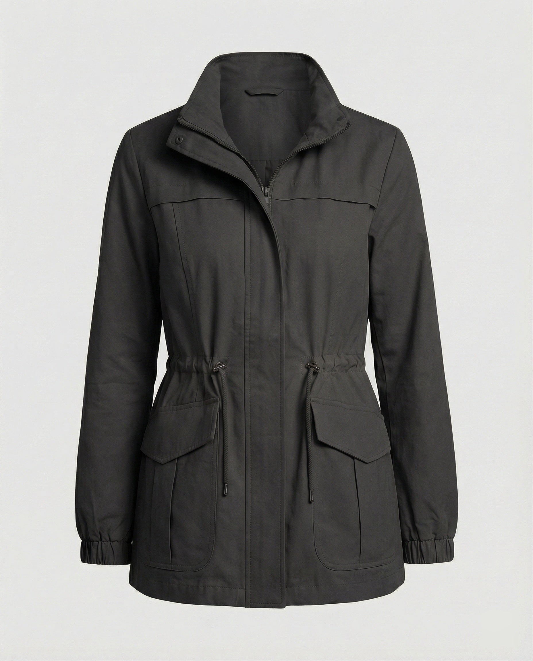 Giacca utility da donna con vita regolabile - Casual chic e pratica
