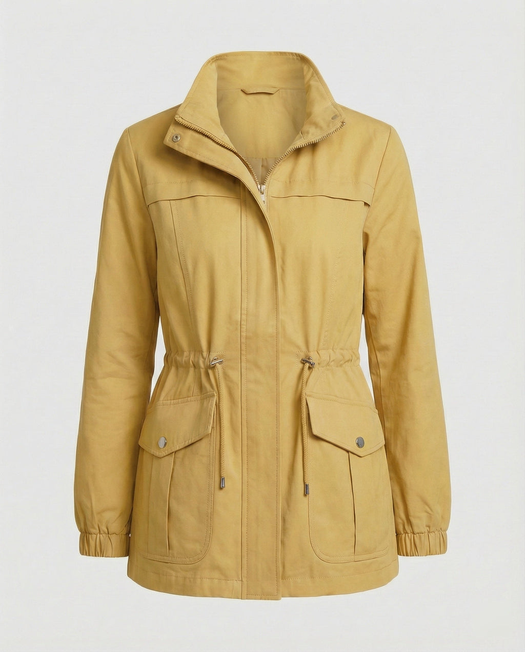 Giacca utility da donna con vita regolabile - Casual chic e pratica