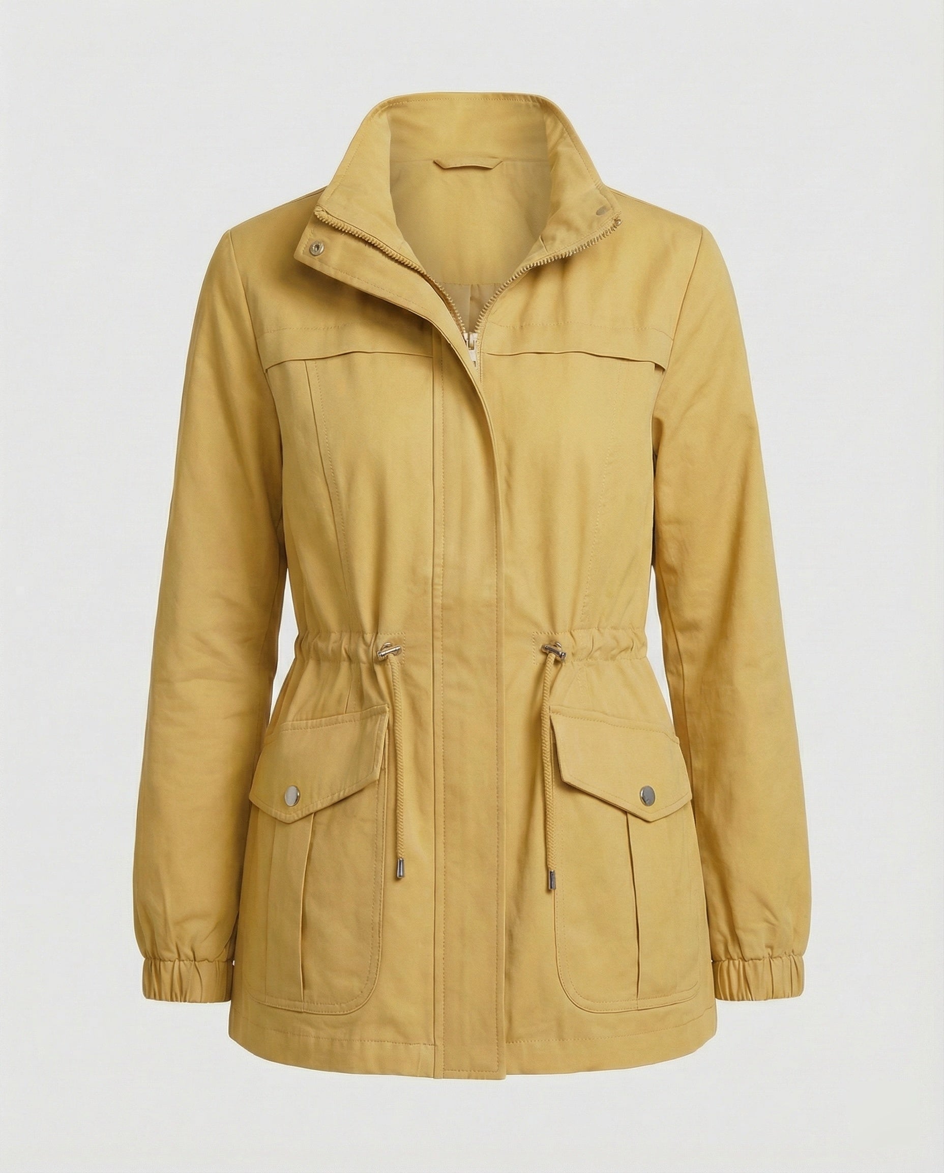 Giacca utility da donna con vita regolabile - Casual chic e pratica
