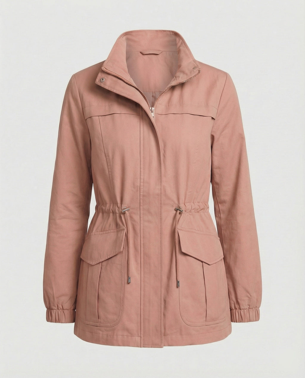 Giacca utility da donna con vita regolabile - Casual chic e pratica