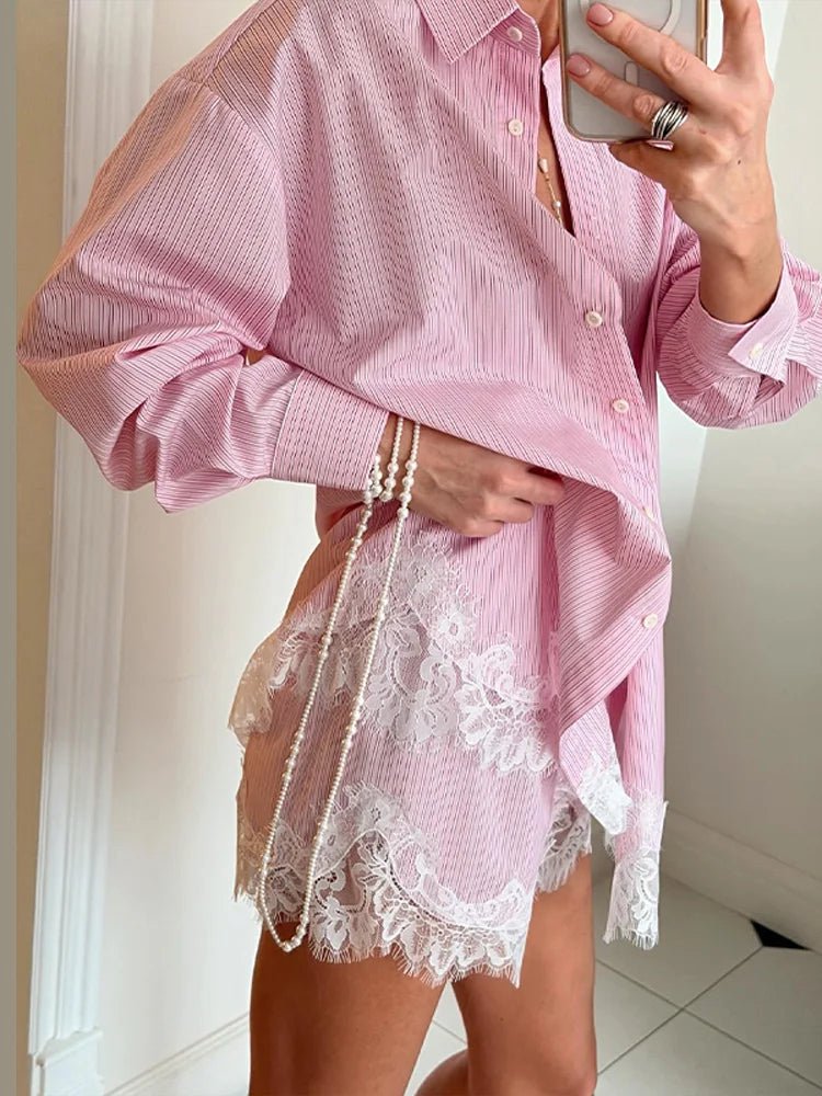 Completo mare donna camicia e shorts - Leggero e raffinato