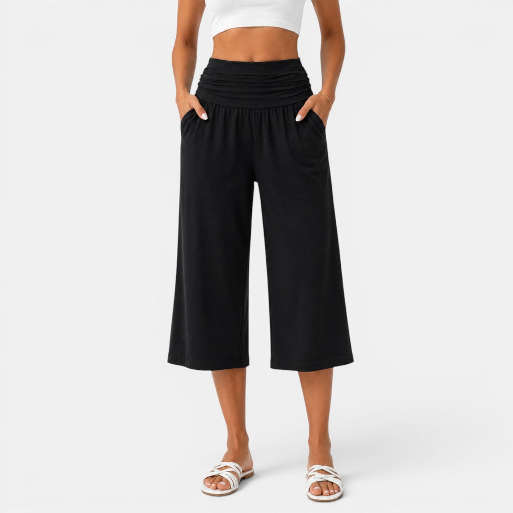 Pantalon capri femme extensible – Confortable, léger et polyvalent