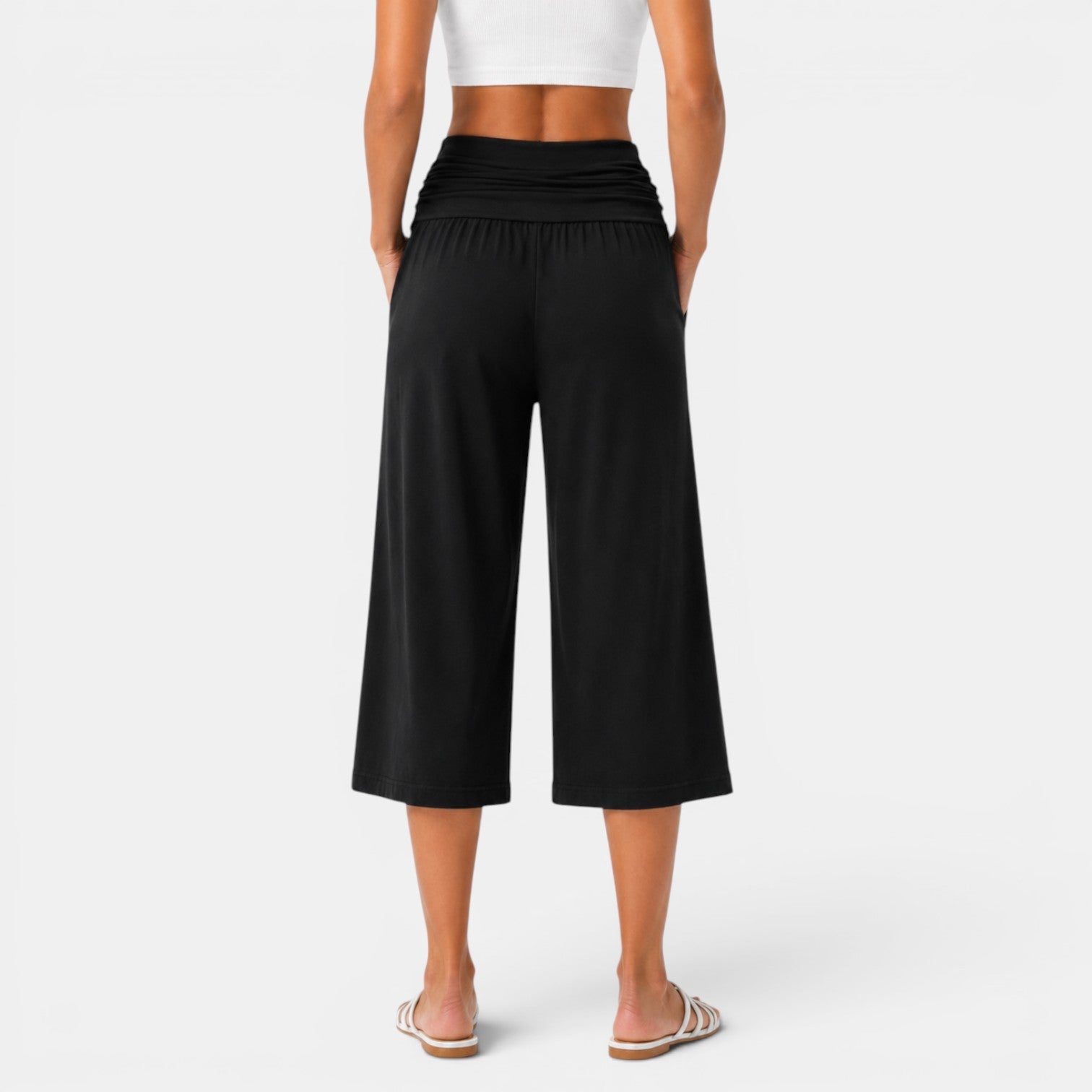 Pantalon capri femme extensible – Confortable, léger et polyvalent