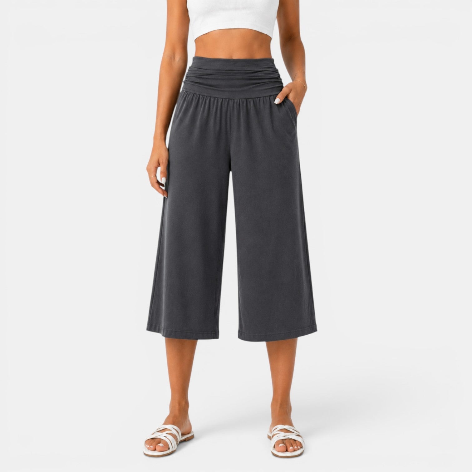Pantalon capri femme extensible – Confortable, léger et polyvalent