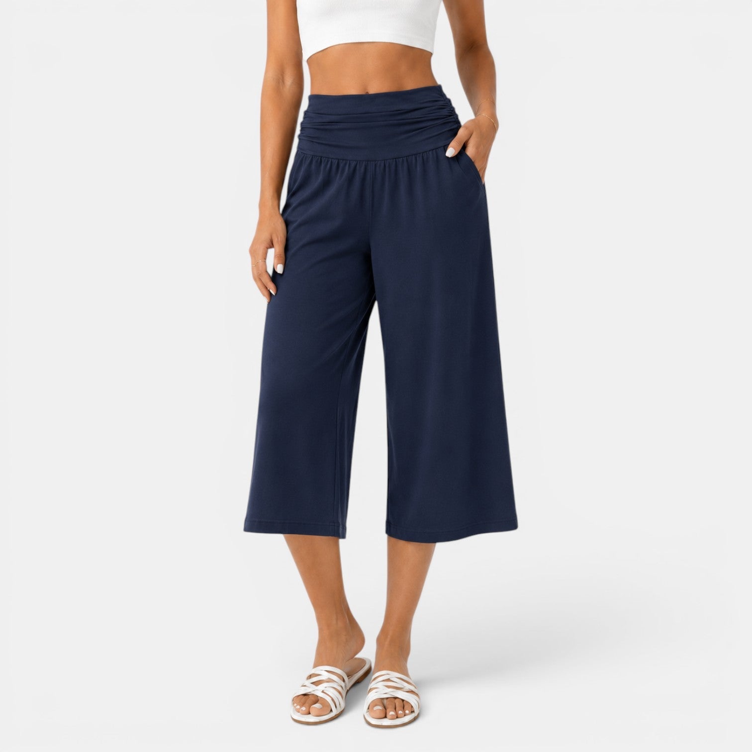 Pantalon capri femme extensible – Confortable, léger et polyvalent