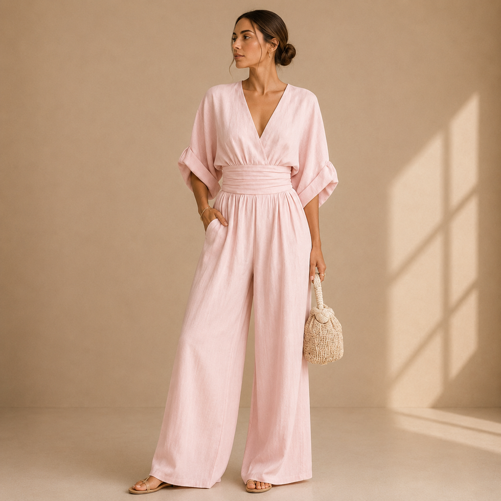 Tuta da donna elegante dal taglio fluido - Chic e valorizzante