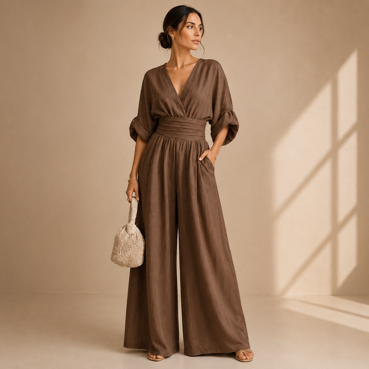 Tuta da donna elegante dal taglio fluido - Chic e valorizzante