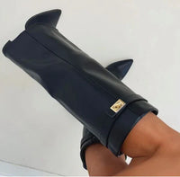 Black - leather