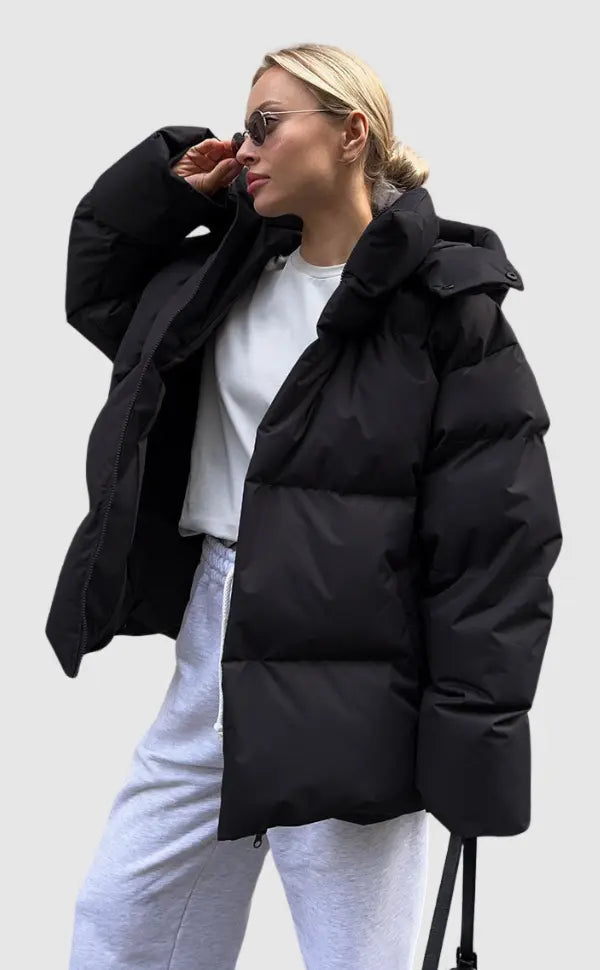 Piumino caldo da donna - Cappotto invernale di alta qualità, elegante e confortevole