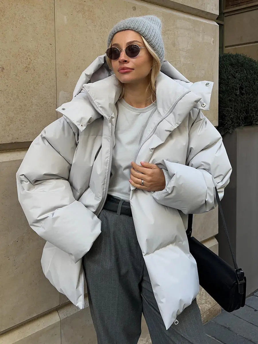 Piumino caldo da donna - Cappotto invernale di alta qualità, elegante e confortevole