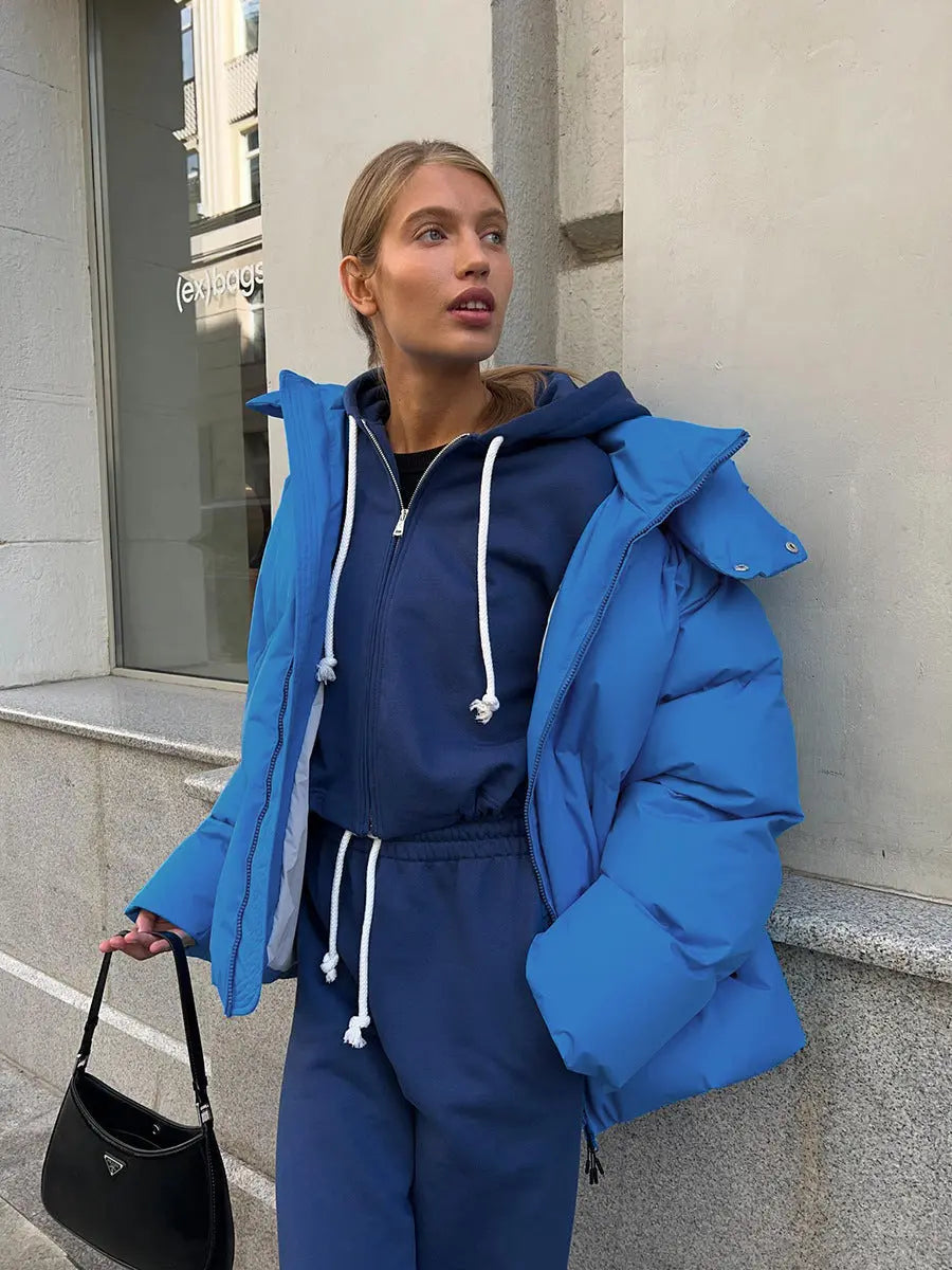 Piumino caldo da donna - Cappotto invernale di alta qualità, elegante e confortevole