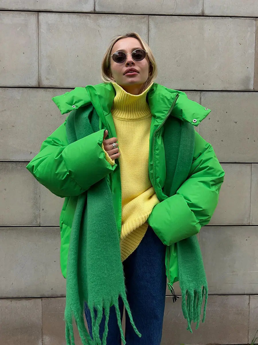 Piumino caldo da donna - Cappotto invernale di alta qualità, elegante e confortevole