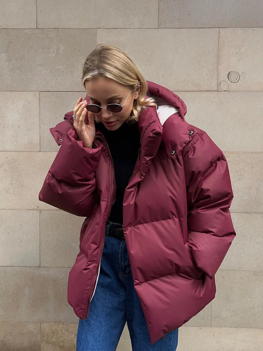 Piumino caldo da donna - Cappotto invernale di alta qualità, elegante e confortevole