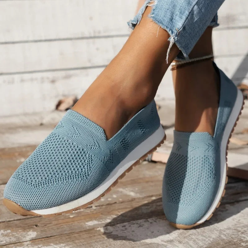 Mocassini in rete comfort da donna