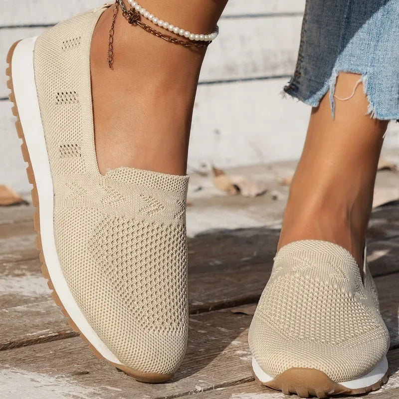 Mocassini in rete comfort da donna