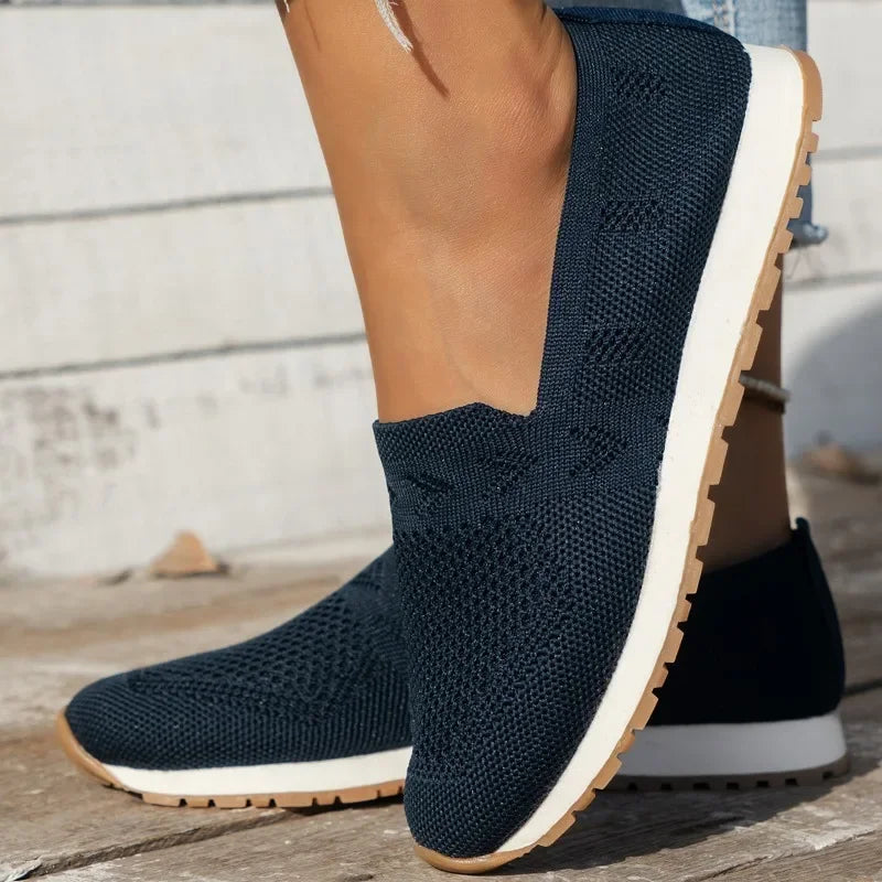 Mocassini in rete comfort da donna
