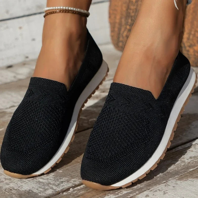 Mocassini in rete comfort da donna