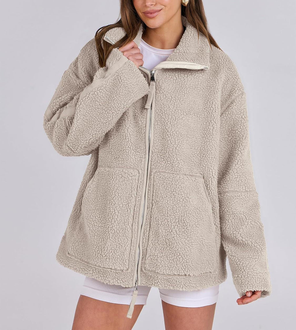 Giacca teddy da donna - Tendenza e comfort
