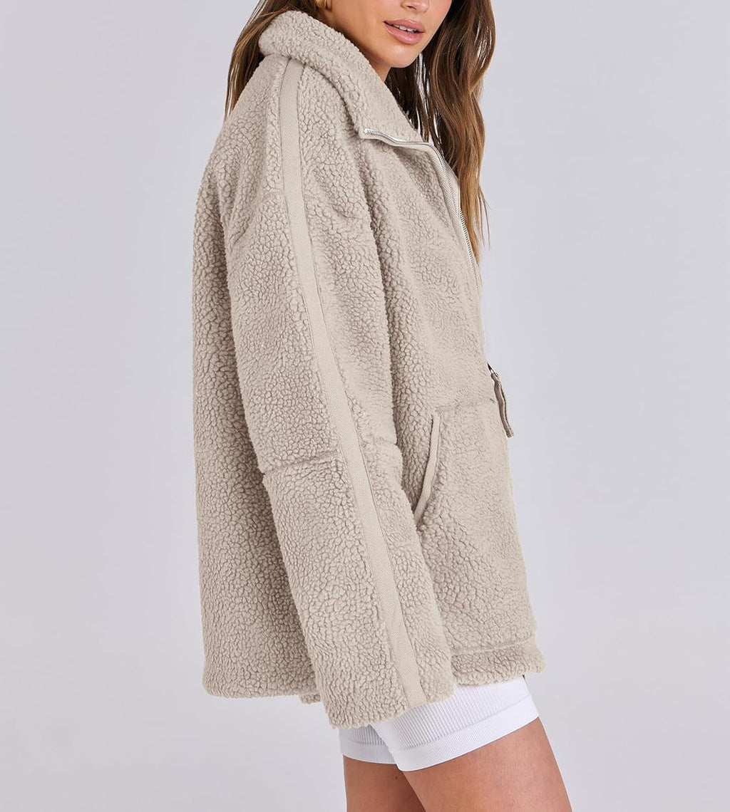 Giacca teddy da donna - Tendenza e comfort