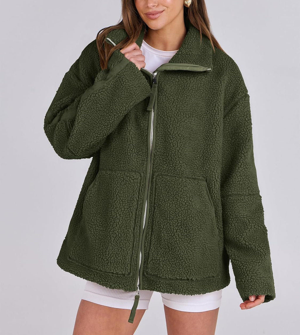 Giacca teddy da donna - Tendenza e comfort
