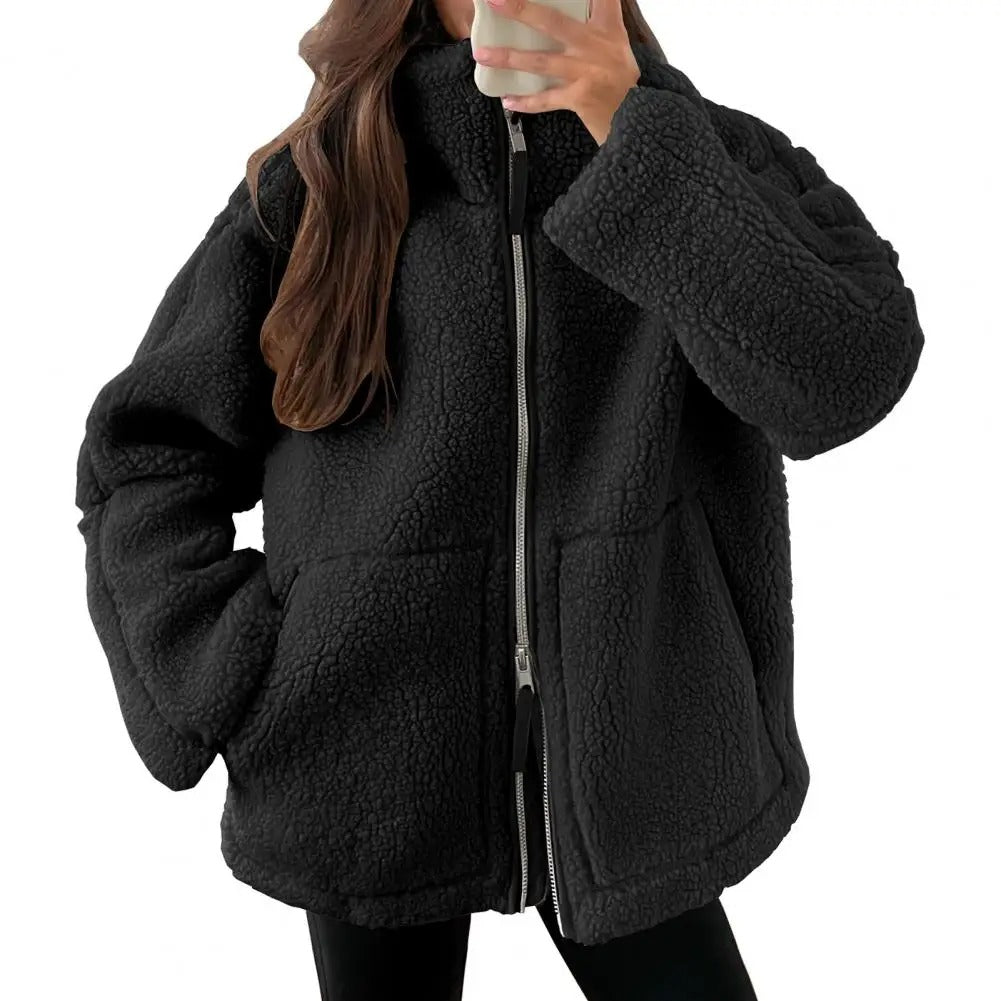 Giacca teddy da donna - Tendenza e comfort