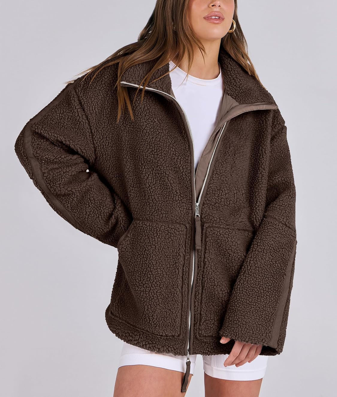 Giacca teddy da donna - Tendenza e comfort