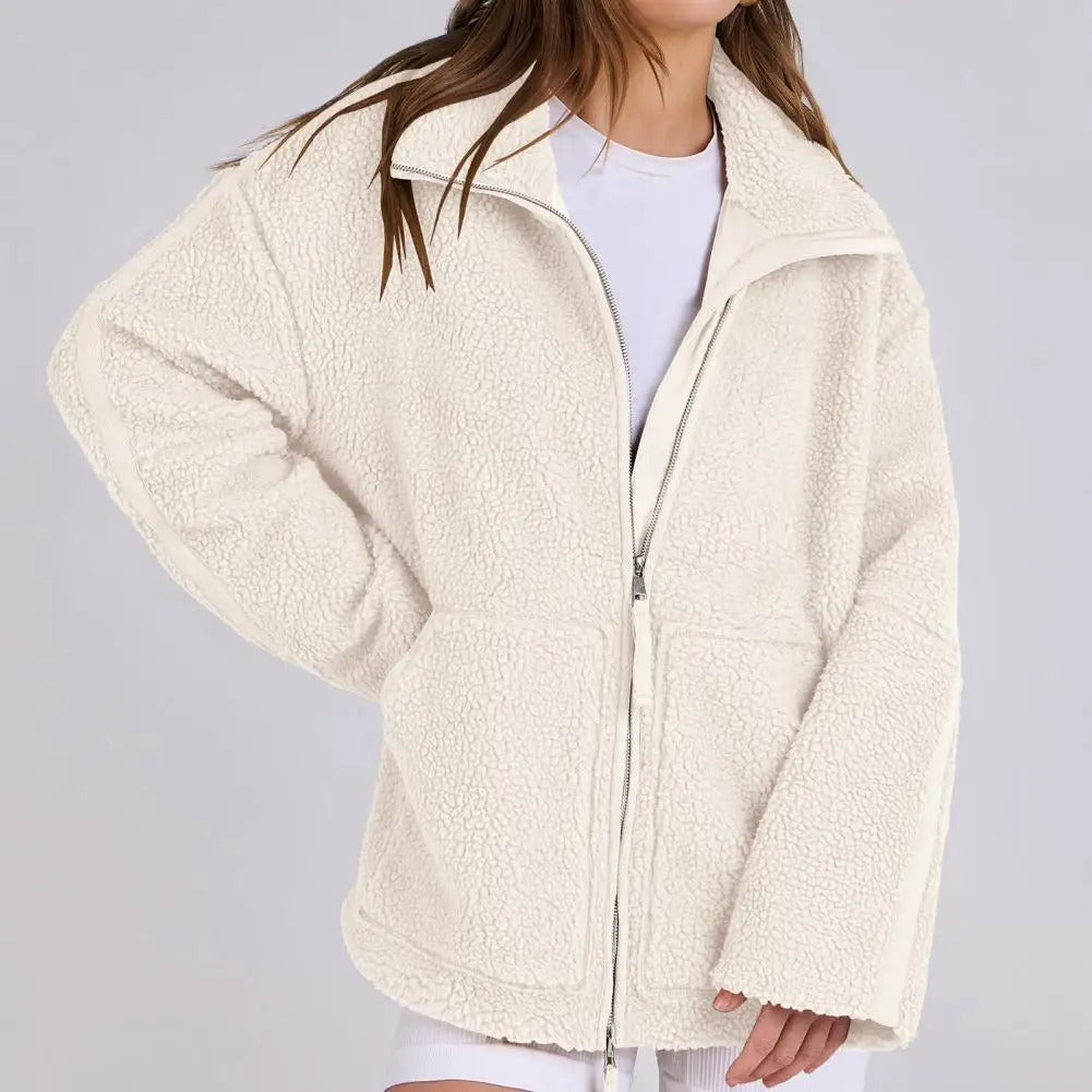 Giacca teddy da donna - Tendenza e comfort